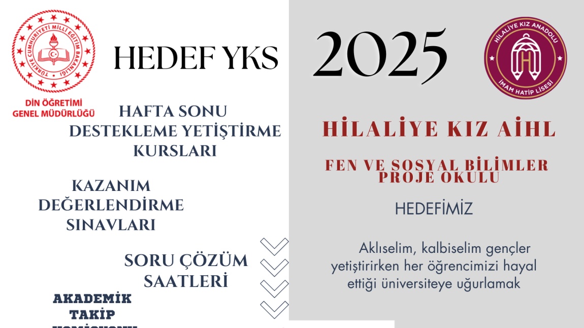 HEDEF YKS 2025... Neler Yapacağız?