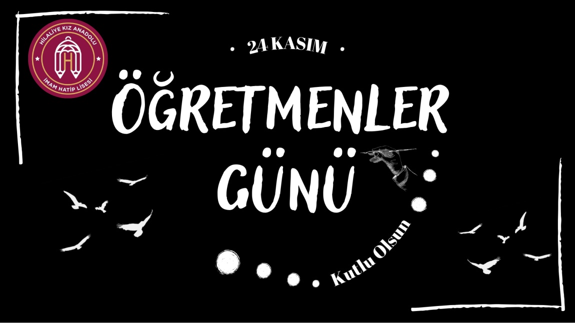 24 Kasım Öğretmenler Günü Anma Programı